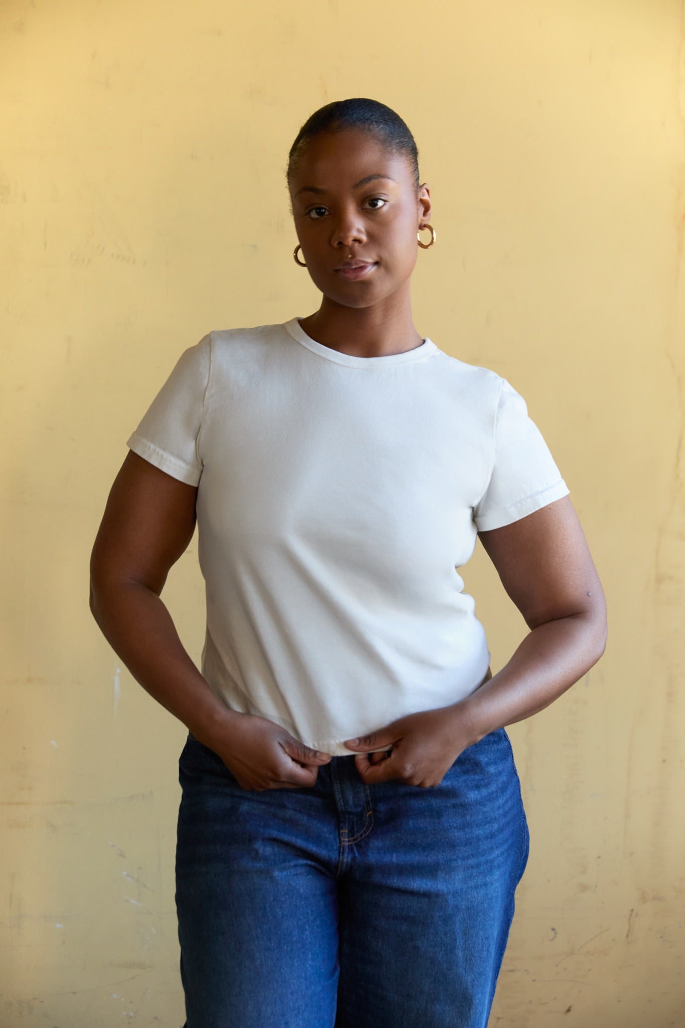 The Shortie Sleeve Tee