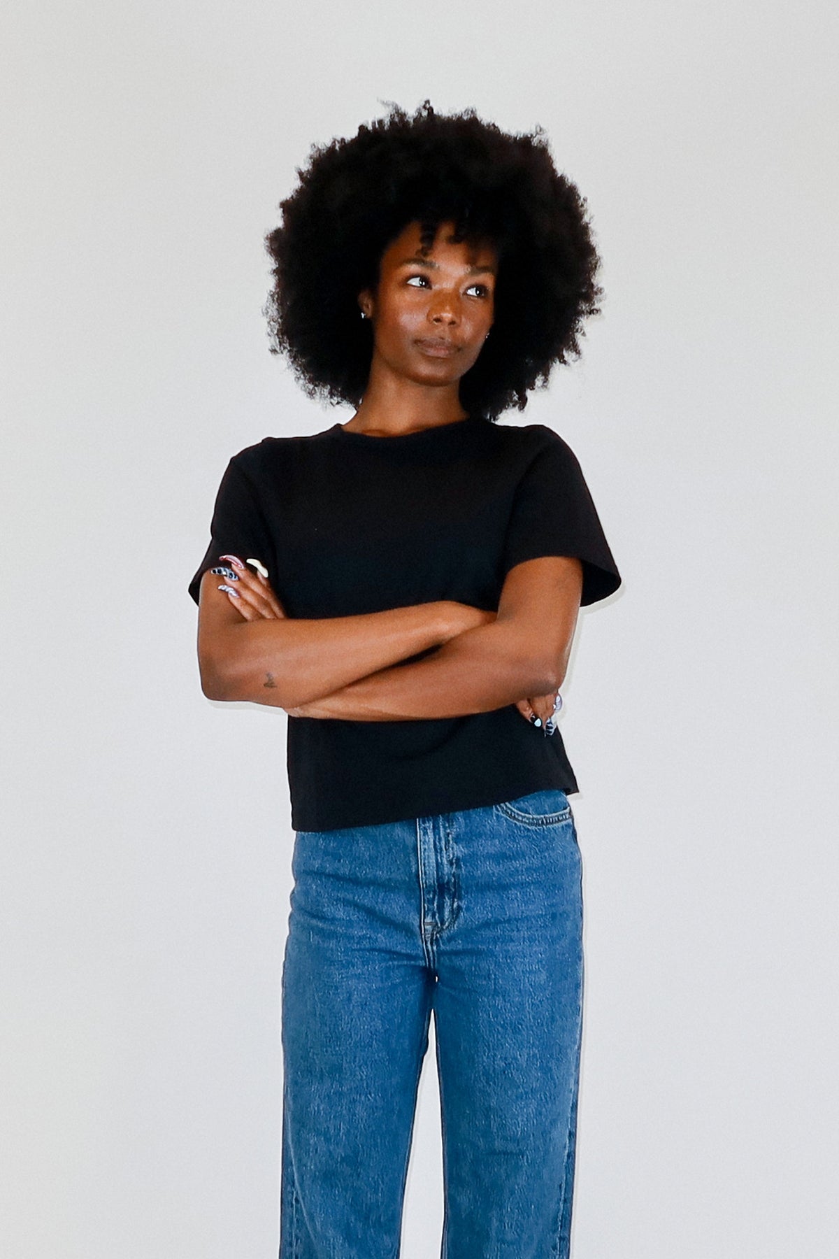 The Short Sleeve Tee - Black