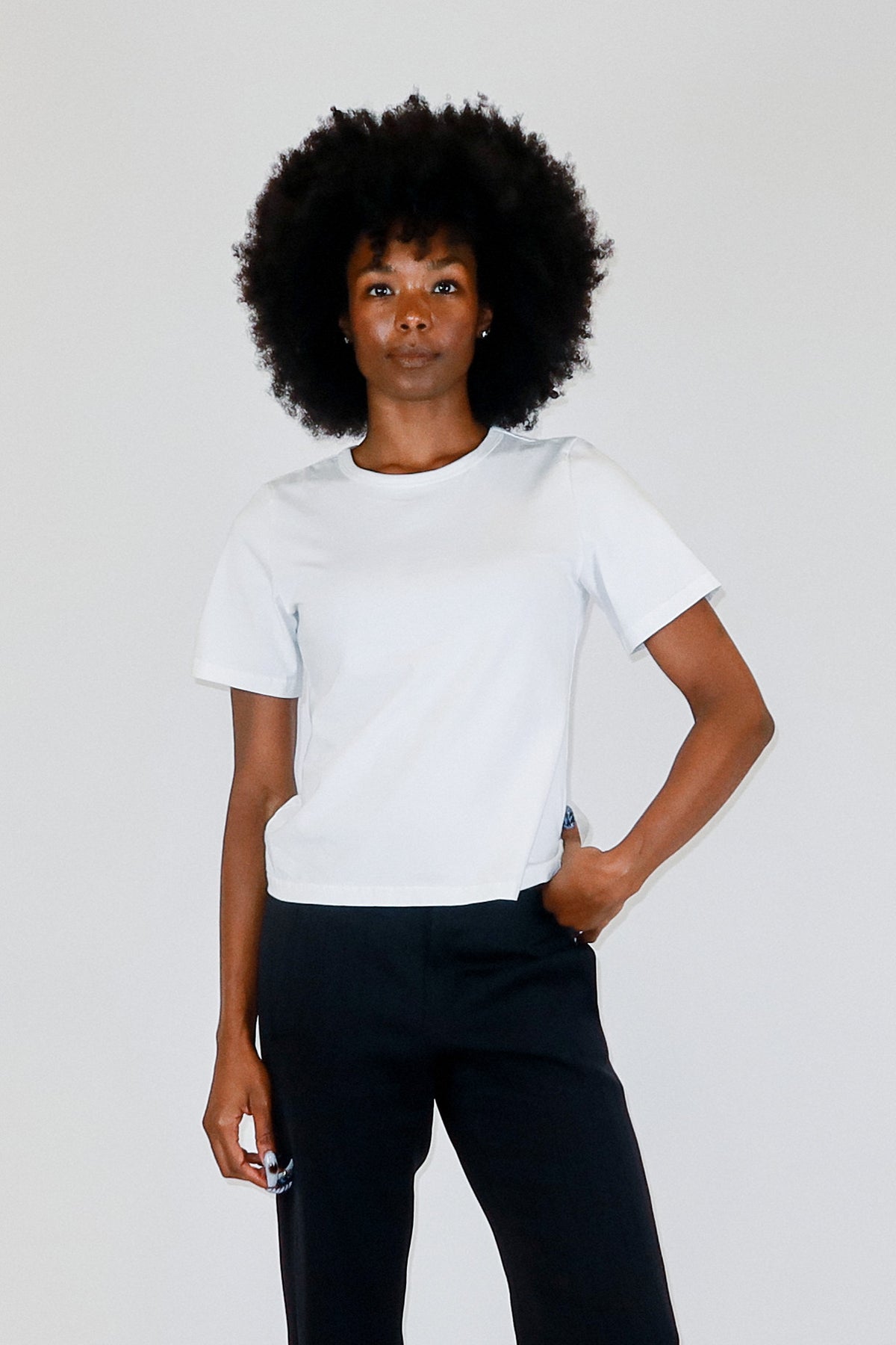 The Shortie Sleeve Tee