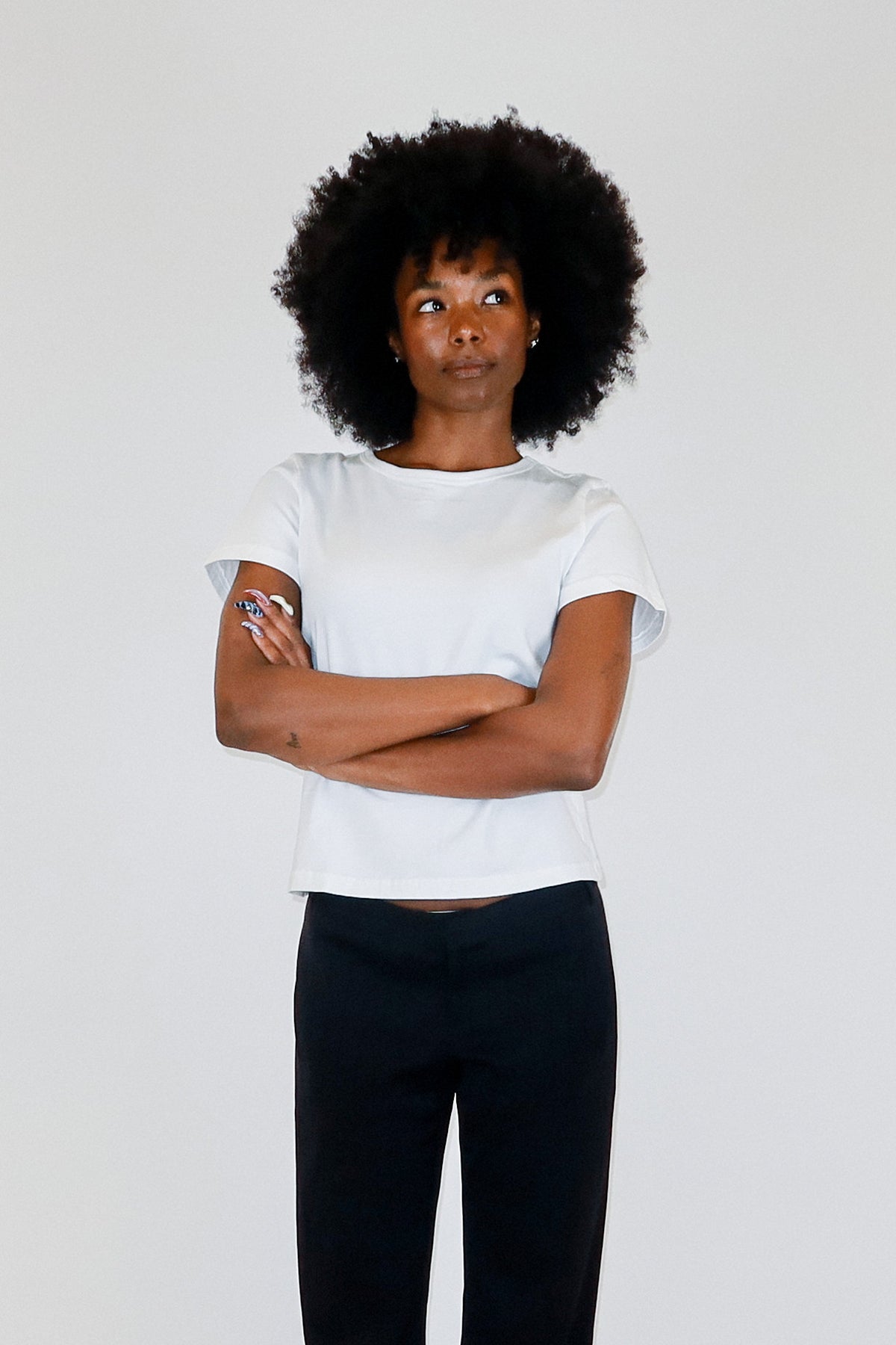The Shortie Sleeve Tee